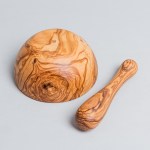 olive wood large pestle & mortar by unique-touches 02