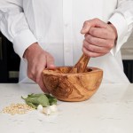 olive wood large pestle & mortar by unique-touches 08