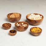 olive wood nesting bowls set of 6 by unique-touches 06